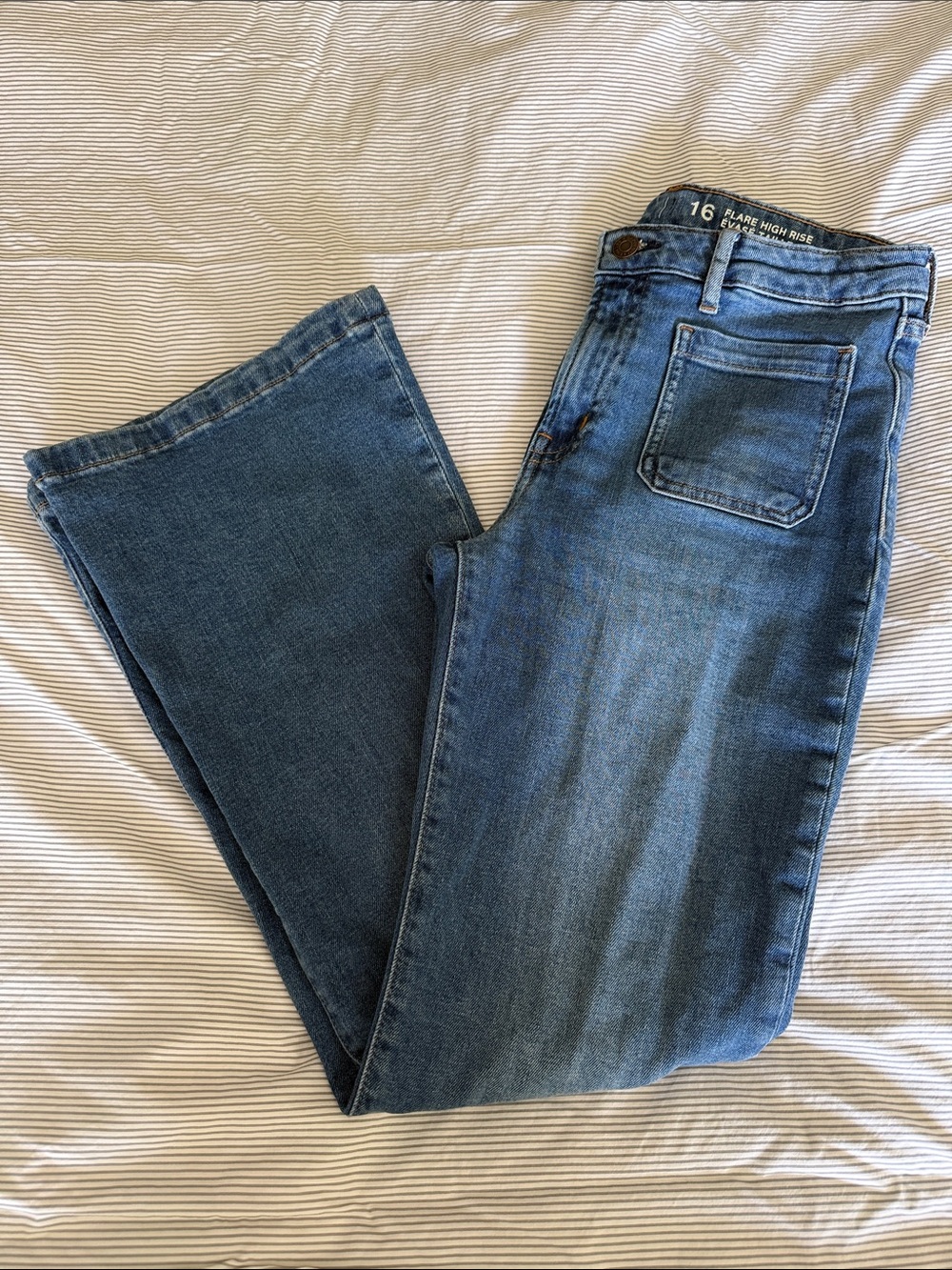 GAP Kids Flare High Rise Jeans